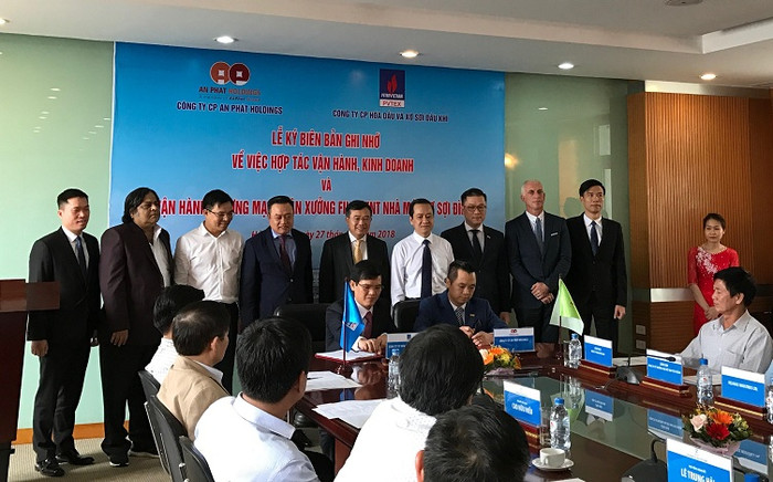 PVTEX và Tập đoàn An Phát ký kết hợp tác. ảnh: Ngọc Quang. PVTEX và Tập đoàn An Phát ký kết hợp tác. ảnh: Ngọc Quang.