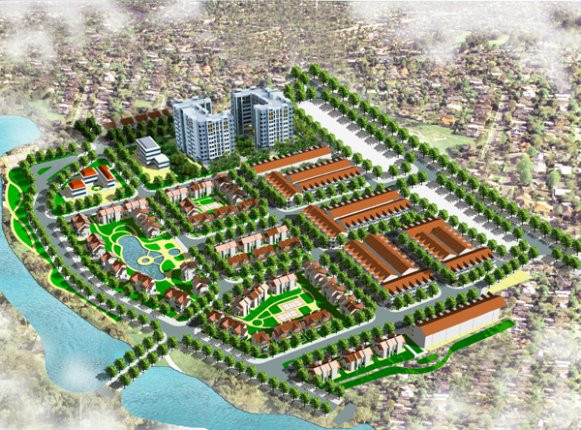 Phối cảnh dự án Tây Mỗ. Phối cảnh dự án Tây Mỗ.