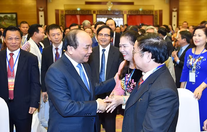 Thủ tướng luôn dành sự quan tâm tới cộng đồng doanh nghiệp nhỏ và vừa. ảnh: vgp.