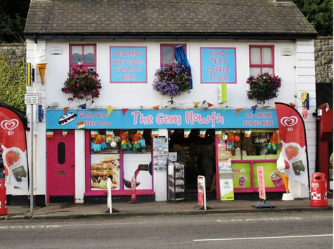 Một cửa hàng đặc trưng đậm chất Irish