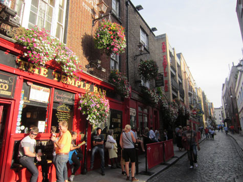 Temple Bar chiều thứ Bảy ngày 18/08/2012