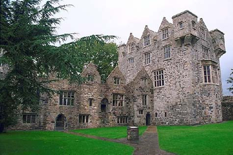 Donegal Castle Lâu đài Donegal nằm ở trung tâm thị trấn Donegal, hạt Donegal, Tây Bắc Ireland. Lâu đài bao gồm một tòa tháp hình chữ nhật từ thế kỷ 15 và các cánh nhà theo phong cách Jacobean. Hầu hết đá xây dựng lâu đài làm từ nguồn đá vôi và đá cát kết của vùng Donegal.