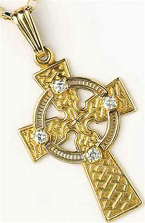 Mặt dây chuyền dấu thập Celtic