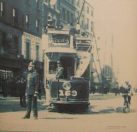 Phố O’Connell năm 1904. O’Connell là con phố trung tâm của thành phố Dublin