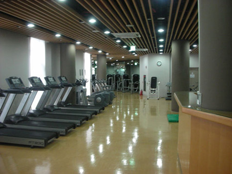 Phòng tập gym. Phòng tập gym.