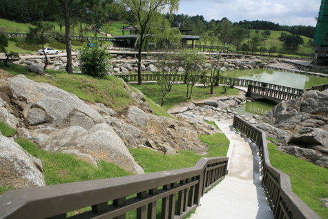 Có cả hòn non bộ - non nước hữu tình trong ký túc xá