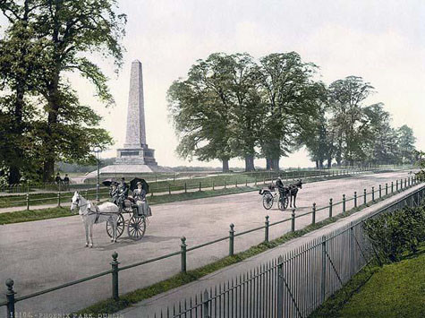 Hình ảnh công viên Phoenix năm 1890 Hình ảnh công viên Phoenix năm 1890