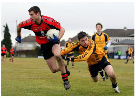 Các cầu thủ Gaelic Football được chơi bằng cả chân và tay, và chơi bằng quả bóng tròn. Môn thể thao này có mức độ tranh chấp rất cao và đòi hỏi thể lực tốt. Các cầu thủ Gaelic Football được chơi bằng cả chân và tay, và chơi bằng quả bóng tròn. Môn thể thao này có mức độ tranh chấp rất cao và đòi hỏi thể lực tốt.