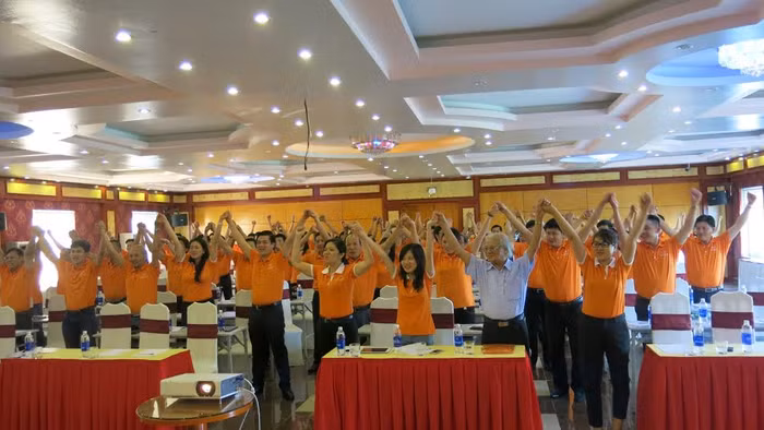 Ban Lãnh đạo VASS quyết tâm hoàn thành mục tiêu kinh doanh.