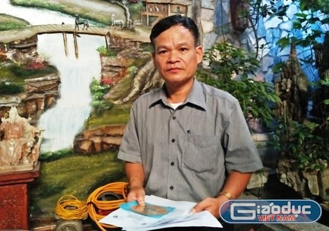 Đòi được danh dự, thầy Lê Bá Chiến gửi lời cảm ơn Báo Điện tử Giáo dục Việt Nam ảnh 1