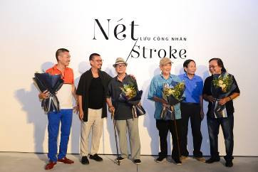 Hình ảnh những người con của cố họa sĩ Lưu Công Nhân. Hình ảnh những người con của cố họa sĩ Lưu Công Nhân.