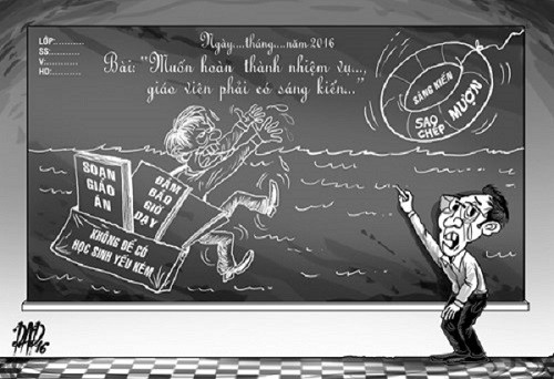 Bỏ viết sáng kiến kinh nghiệm đã mang lại niềm vui lớn cho các thầy cô (Ảnh minh họa: Tuoitre.vn)