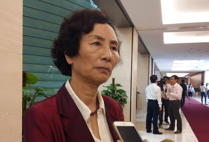 Đại biểu Quốc hội Bùi Thị An. ảnh: Ngọc Quang. Đại biểu Quốc hội Bùi Thị An. ảnh: Ngọc Quang.