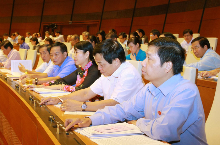 Tội tham nhũng được loại ra khỏi nhóm 7 tội danh không bị tử hình. ảnh minh họa: Trung tâm thông tin Quốc hội. Tội tham nhũng được loại ra khỏi nhóm 7 tội danh không bị tử hình. ảnh minh họa: Trung tâm thông tin Quốc hội.