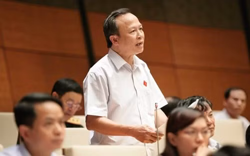 Đại biểu Quốc hội Lê Đình Khanh. ảnh: Trung tâm báo chí Quốc hội.