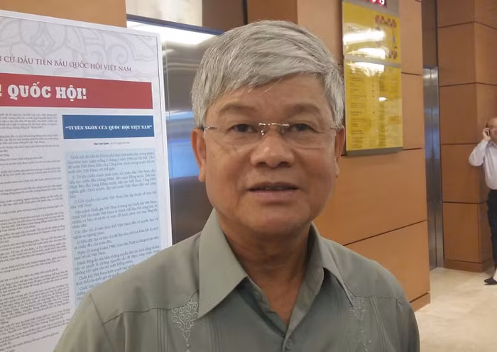 Đại biểu Nguyễn Anh Sơn (đoàn Nam Định) cho rằng, Quốc hội chỉ dành 2,5 ngày chất vấn các thành viên Chính phủ là quá ít, nên chất lượng chưa cao. ảnh: Ngọc Quang.