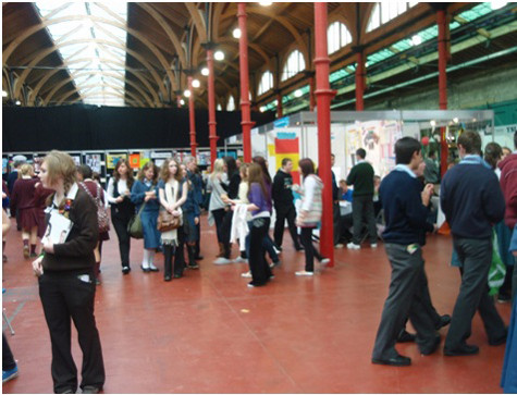 Ngày hội thu hút được sự quan tâm rất lớn của giới trẻ