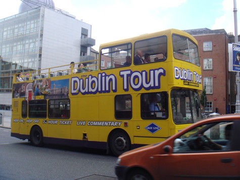 Xe buýt tour trong thành phố Dublin Xe buýt tour trong thành phố Dublin