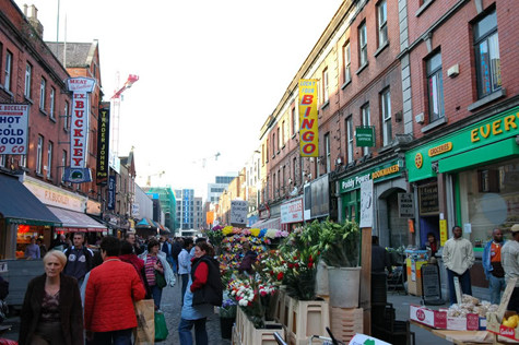 Khu chợ này được coi là một địa điểm nổi tiếng của thành phố Dublin Khu chợ này được coi là một địa điểm nổi tiếng của thành phố Dublin