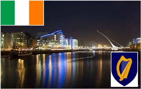 Thủ đô, Quốc kỳ và Quốc huy của Ireland Thủ đô, Quốc kỳ và Quốc huy của Ireland