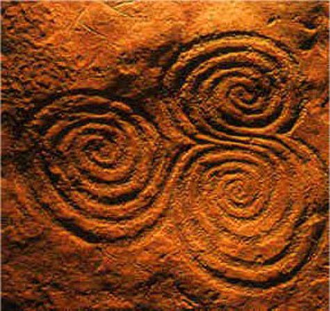 Một hình tượng 3 vòng xoắn ốc