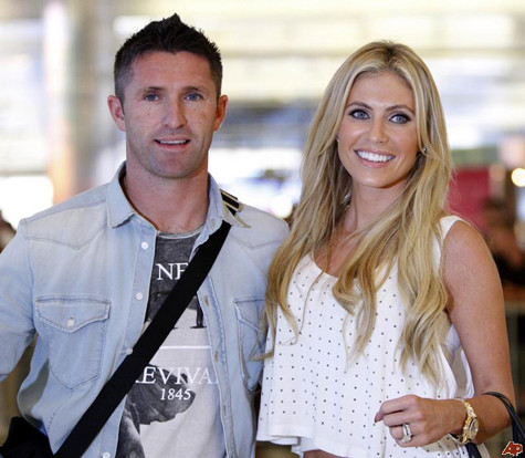 Robbie Keane và người đẹp đồng hương yêu nhau khá lâu trước khi kết hôn vào năm 2009.