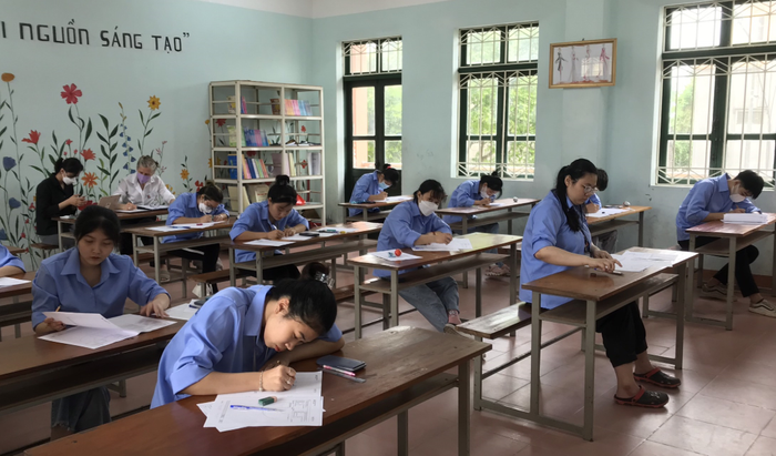 Sinh viên Trường Cao đẳng Công nghiệp Nam Định. (Ảnh: website nhà trường) Nam Định.PNG