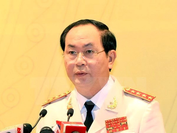 Đại tướng Trần Đại Quang. ảnh: TTXVN. Đại tướng Trần Đại Quang. ảnh: TTXVN.