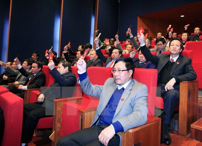 Tin tưởng Ban chấp hành Trung ương XII tạo được nhiều bước đột phát. ảnh: TTXVN.