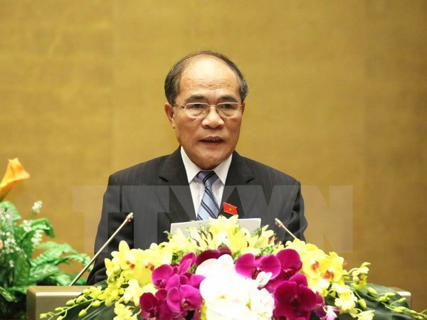 Chủ tịch Quốc hội Nguyễn Sinh Hùng. ảnh: TTXVN. Chủ tịch Quốc hội Nguyễn Sinh Hùng. ảnh: TTXVN.