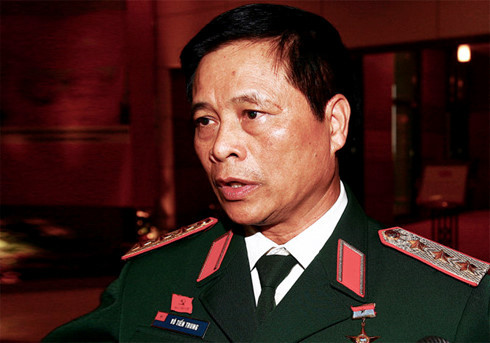 Thượng tướng Võ Tiến Trung - Giám đốc Học viện Quốc phòng. Thượng tướng Võ Tiến Trung - Giám đốc Học viện Quốc phòng.