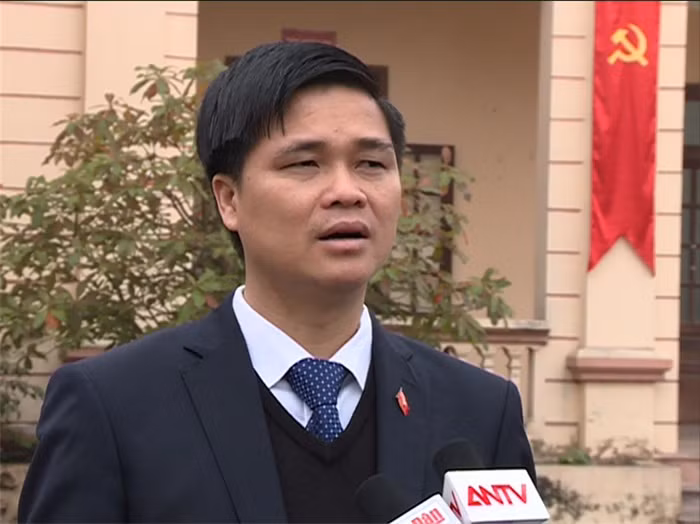 Ông Ngọ Duy Hiểu - Đại biểu đoàn Hà Nội. ảnh: ANTV.