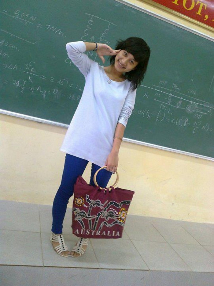 Tham gia cuộc thi, Thu muốn thử sức mình và được là gương mặt đại diện cho báo Giáo dục Việt Nam.