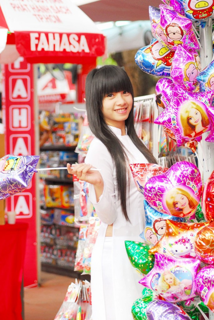 Mỹ Anh quyết định tham gia cuộc thi Nữ sinh trong mơ vì bạn thấy đây là một sân chơi rất thú vị dành cho các bạn nữ sinh.