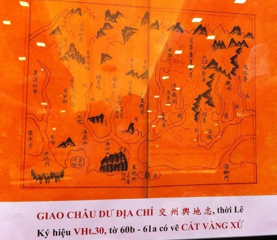 Tài liệu Hán Nôm khẳng định chủ quyền của Việt Nam tại Hoàng Sa. Ảnh: Ngọc Quang. Tài liệu Hán Nôm khẳng định chủ quyền của Việt Nam tại Hoàng Sa. Ảnh: Ngọc Quang.