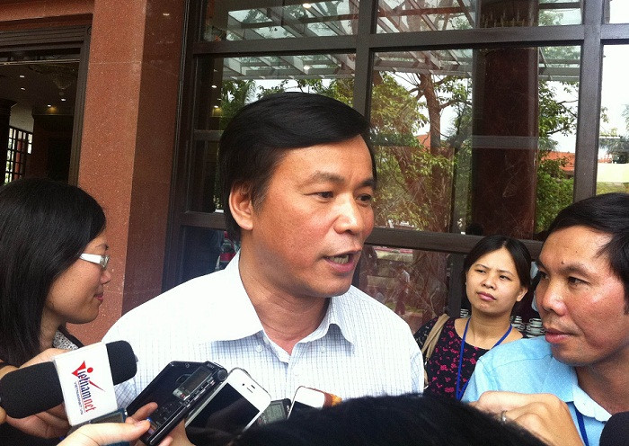 Ông Nguyễn Hạnh Phúc - Chủ nhiệm Văn phòng Quốc hội trả lời báo chí sáng nay. Ảnh: Ngọc Quang. Ông Nguyễn Hạnh Phúc - Chủ nhiệm Văn phòng Quốc hội trả lời báo chí sáng nay. Ảnh: Ngọc Quang.