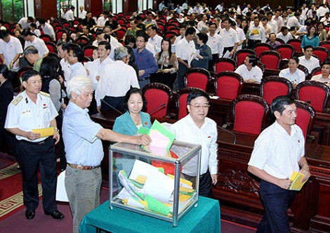 Ở lần lấy phiếu tín nhiệm trước, Thống đốc Ngân hàng Nhà nước - ông Nguyễn Văn Bình và Bộ trưởng Bộ Giáo dục Đào tạo - ông Phạm Vũ Luận nằm trong nhóm những người có số phiếu tín nhiệm thấp cao nhất. Ở lần lấy phiếu tín nhiệm trước, Thống đốc Ngân hàng Nhà nước - ông Nguyễn Văn Bình và Bộ trưởng Bộ Giáo dục Đào tạo - ông Phạm Vũ Luận nằm trong nhóm những người có số phiếu tín nhiệm thấp cao nhất.