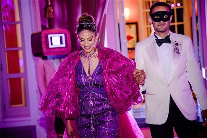 Bữa tiệc đầu tiên tại đám cưới tỷ phú Ấn Độ.