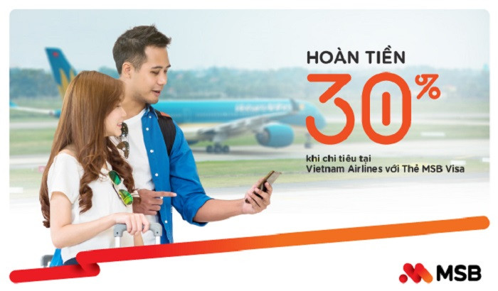 MSB thường xuyên đưa ra nhiều ưu đãi hấp dẫn cho chủ thẻ quốc tế áp dụng trên nhiều lĩnh vực khác nhau. MSB thường xuyên đưa ra nhiều ưu đãi hấp dẫn cho chủ thẻ quốc tế áp dụng trên nhiều lĩnh vực khác nhau.