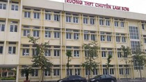 Trường trung học phổ thông chuyên Lam Sơn (Ảnh: An Bình). Trường trung học phổ thông chuyên Lam Sơn (Ảnh: An Bình).