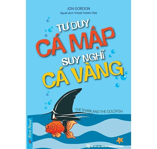 Cuốn sách Tư duy cá mập Suy nghĩ cá vàng (Ảnh: tác giả cung cấp). Cuốn sách Tư duy cá mập Suy nghĩ cá vàng (Ảnh: tác giả cung cấp).