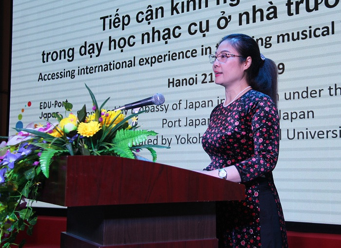 Phó giáo sư, Tiến sĩ Trịnh Hoài Thu – Phó Vụ trưởng Vụ Giáo dục Tiểu học, Bộ Giáo dục và Đào tạo. Phó giáo sư, Tiến sĩ Trịnh Hoài Thu – Phó Vụ trưởng Vụ Giáo dục Tiểu học, Bộ Giáo dục và Đào tạo.