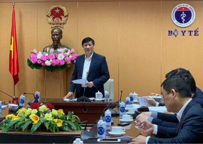 Bộ trưởng Y tế Nguyễn Thanh Long phát biểu tại Hội nghị. - Ảnh: VGP Bộ trưởng Y tế Nguyễn Thanh Long phát biểu tại Hội nghị. - Ảnh: VGP