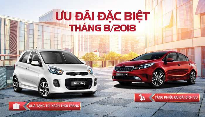Cơ hội mua xe Kia với hàng loạt ưu đãi hấp dẫn trong tháng 8. Cơ hội mua xe Kia với hàng loạt ưu đãi hấp dẫn trong tháng 8.