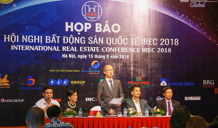 Hội nghị bất động sản quốc tế 2018 có sự tham dự của nhiều thương hiệu kinh doanh bất động sản nổi tiếng thế giới. ảnh: HV.