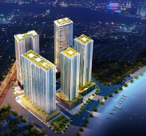 Phối cảnh toàn cảnh Tổ hợp Chung cư cao cấp – Khách sạn Mường Thanh Viễn Triều Phối cảnh toàn cảnh Tổ hợp Chung cư cao cấp – Khách sạn Mường Thanh Viễn Triều