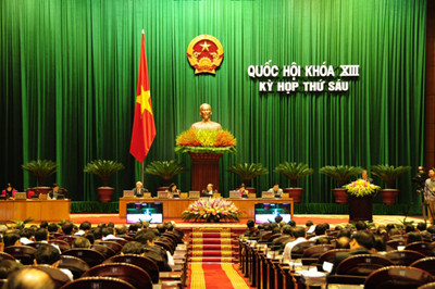 Kỳ họp thứ 6 Quốc hội khóa 13 đã thông qua bản Hiến pháp 2013. Kỳ họp thứ 6 Quốc hội khóa 13 đã thông qua bản Hiến pháp 2013.
