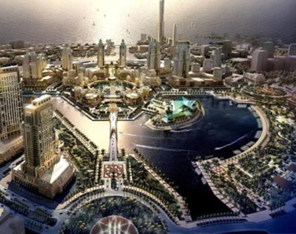 13. Thành phố kinh tế Quốc vương Abdullah “Thành phố kinh tế Quốc vương Abdullah”, một thành phố bằng thép khổng lồ nằm bên bờ Hồng Hải, đảm nhận một “nhiệm vụ toàn cầu”: Xuất khẩu 2,4 triệu tấn nhựa mỗi năm để làm ti vi ở Nhật, điện thoại di động ở Trung Quốc và hàng ngàn sản phẩm khác bán ở Mỹ và châu Âu. Thành phố trị giá 95 tỷ USD này là một phần trong kế hoạch đầu tư 500 tỷ USD của vương quốc dầu mỏ Saudi Arabia để xây dựng 6 thành phố mới, đủ chỗ cho 4 triệu dân. 13. Thành phố kinh tế Quốc vương Abdullah “Thành phố kinh tế Quốc vương Abdullah”, một thành phố bằng thép khổng lồ nằm bên bờ Hồng Hải, đảm nhận một “nhiệm vụ toàn cầu”: Xuất khẩu 2,4 triệu tấn nhựa mỗi năm để làm ti vi ở Nhật, điện thoại di động ở Trung Quốc và hàng ngàn sản phẩm khác bán ở Mỹ và châu Âu. Thành phố trị giá 95 tỷ USD này là một phần trong kế hoạch đầu tư 500 tỷ USD của vương quốc dầu mỏ Saudi Arabia để xây dựng 6 thành phố mới, đủ chỗ cho 4 triệu dân.