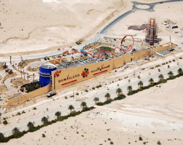 11. Khu giải trí Dubailand, UAE Dubailand dự kiến sẽ lớn gấp đôi công viên giải trí lớn nhất thế giới là Walt Disney, Mỹ. Địa điểm này sẽ gồm có 45 siêu dự án và hơn 200 dự án nhỏ hơn. Dự kiến khi hoàn thành nó sẽ thu hút 200,000 khách mỗi ngày. Dự án siêu khủng này ước tính tiêu tốn 76 tỷ USD. Với giá cao như vậy, dự án không tưởng này có nguy cơ đình trệ vì khủng hoảng kinh tế. 11. Khu giải trí Dubailand, UAE Dubailand dự kiến sẽ lớn gấp đôi công viên giải trí lớn nhất thế giới là Walt Disney, Mỹ. Địa điểm này sẽ gồm có 45 siêu dự án và hơn 200 dự án nhỏ hơn. Dự kiến khi hoàn thành nó sẽ thu hút 200,000 khách mỗi ngày. Dự án siêu khủng này ước tính tiêu tốn 76 tỷ USD. Với giá cao như vậy, dự án không tưởng này có nguy cơ đình trệ vì khủng hoảng kinh tế.