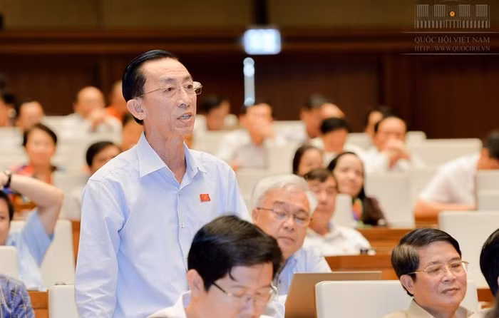 Đại biểu Quốc hội Trần Hoàng Ngân đề nghị phải có cơ chế cho thôi việc thật nhanh "cán bộ hư". ảnh: quochoi.vn
